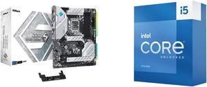 Motherboard CPU Combo -  ASRock Z690 Steel Legend Bundle with  Intel BX8071513600K