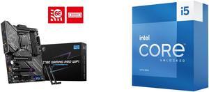 Motherboard CPU Combo -  MSI Z790 GAMING PRO WIFI Bundle with  Intel BX8071513600K