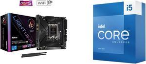 Motherboard CPU Combo -  ASRock Z790I Lightning WiFi Bundle with  Intel BX8071513600K