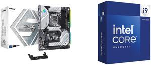 ASRock Z690 Steel Legend LGA 1700 (14th,13th,12th Gen) DDR4 ATX Intel Motherboard Intel Core i9-14900K - Core i9 14th Gen 24-Core (8P+16E) LGA 1700 125W Intel UHD Graphics 770 Desktop Processor - Boxed - BX8071514900K