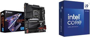 GIGABYTE Z790 AORUS ELITE AX LGA 1700 Intel Z790 ATX Motherboard with DDR5, Quad M.2, PCIe 5.0, USB 3.2 Gen2X2 Type-C, Intel WiFi 6E, 2.5GbE LAN, Q-Flash Plus, PCIe EZ-Latch Intel Core i9-14900K - Core i9 14th Gen 24-Core (8P+16E) LGA 1700