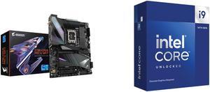 GIGABYTE Z790 AORUS PRO X WIFI7 LGA 1700 Intel Z790 X ATX Motherboard with DDR5, 5 x M.2, PCIe 5.0, USB 3.2 Type-C, Wi-Fi 7, 5GbE LAN, Q-Flash Plus, EZ-Latch Plus Intel Core i9-14900KF - Core i9 14th Gen 24-Core (8P+16E) LGA 1700 125W None