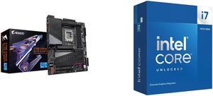 GIGABYTE Z790 AORUS ELITE X WIFI7 LGA 1700(14th,13th,12th Gen) Intel Z790 X ATX Motherboard with DDR5, 4 M.2, PCIe 5.0, USB 3.2 Type-C, Wi-Fi 7, 2.5GbE LAN, Q-Flash Plus, EZ-Latch Plus Intel Core i7-14700KF - Core i7 14th Gen 20-Core (8P+12