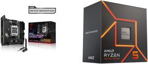 Motherboard CPU Combo -  ASUS ROG STRIX B650E-I GAMING WIFI Bundle with  AMD 100-100001015BOX