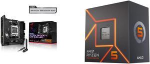 Motherboard CPU Combo -  ASUS ROG STRIX B650E-I GAMING WIFI Bundle with  AMD 100-100000597BOX