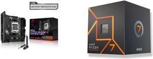 Motherboard CPU Combo -  ASUS ROG STRIX B650E-I GAMING WIFI Bundle with  AMD 100-100000592BOX