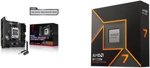 Motherboard CPU Combo -  ASUS ROG STRIX B650E-I GAMING WIFI Bundle with  AMD 100-100001404WOF