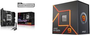 Motherboard CPU Combo -  ASUS ROG STRIX B650E-I GAMING WIFI Bundle with  AMD 100-100000589WOF