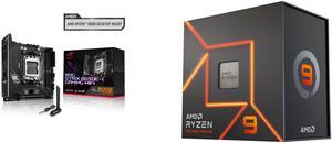 Motherboard CPU Combo -  ASUS ROG STRIX B650E-I GAMING WIFI Bundle with  AMD 100-100000590BOX