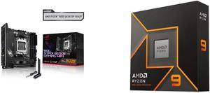 Motherboard CPU Combo -  ASUS ROG STRIX B650E-I GAMING WIFI Bundle with  AMD 100-100000662WOF