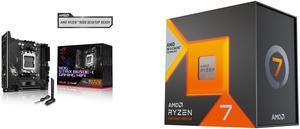 Motherboard CPU Combo -  ASUS ROG STRIX B650E-I GAMING WIFI Bundle with  AMD 100-100000910WOF