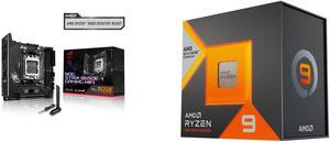 Motherboard CPU Combo -  ASUS ROG STRIX B650E-I GAMING WIFI Bundle with  AMD 100-100000908WOF