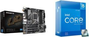 Motherboard CPU Combo -  GIGABYTE B760M C Bundle with  Intel BX8071512600KF