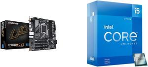 Motherboard CPU Combo -  GIGABYTE B760M C V2 Bundle with  Intel BX8071512600KF