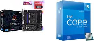 Motherboard CPU Combo -  ASRock B760M PG Riptide Bundle with  Intel BX8071512600KF