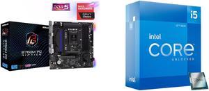 Motherboard CPU Combo -  ASRock B760M PG Riptide Bundle with  Intel BX8071512600K