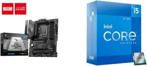 Motherboard CPU Combo -  MSI MAG B760 TOMAHAWK WIFI Bundle with  Intel BX8071512600K