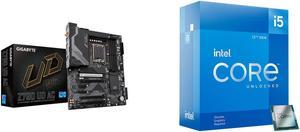 Motherboard CPU Combo -  GIGABYTE Z790 UD AC Bundle with  Intel BX8071512600KF