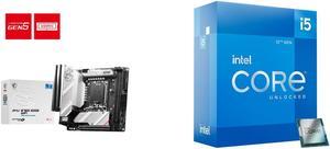 Motherboard CPU Combo -  MSI MPG B760I EDGE WIFI Bundle with  Intel BX8071512600K