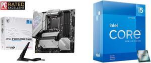 Motherboard CPU Combo -  MSI MPG B760M EDGE TI WIFI Bundle with  Intel BX8071512600KF