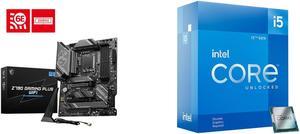 Motherboard CPU Combo -  MSI Z790 GAMING PLUS WIFI Bundle with  Intel BX8071512600KF