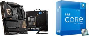 Motherboard CPU Combo -  MSI MEG Z790 ACE Bundle with  Intel BX8071512600K