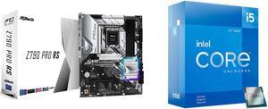 Motherboard CPU Combo -  ASRock Z790 PRO RS Bundle with  Intel BX8071512600KF