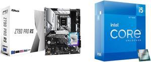 Motherboard CPU Combo -  ASRock Z790 PRO RS Bundle with  Intel BX8071512600K