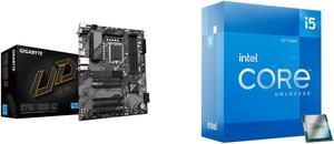 Motherboard CPU Combo -  GIGABYTE B760 DS3H AX Bundle with  Intel BX8071512600K