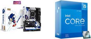 Motherboard CPU Combo -  ASRock Z790 PG SONIC Bundle with  Intel BX8071512600KF