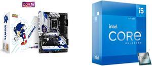 Motherboard CPU Combo -  ASRock Z790 PG SONIC Bundle with  Intel BX8071512600K