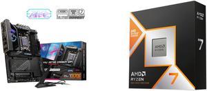 Motherboard CPU Combo -  MSI MPG X870E CARBON WIFI Bundle with  AMD 100-100001084WOF