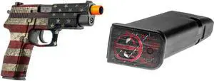 GunSkins Universal Pistol Skin (GS America) GunSkins Pistol Mag Skin for Airsoft - 6 Pack (Hand Cannon)