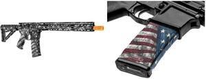 GunSkins AR-15 or M4 Style Rifle Skin for Airsoft AEG (Proveil Victory Grey) GunSkins AR-15/M4 Style Mag Skin for Airsoft (Proveil Victory)