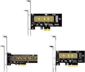 M.2 NVMe Zu PCIe Adapter Mit Kühlkörper - Für SSD Festplatten