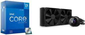 CPU CPU Cooler Combo -  Intel BX8071512700KF Bundle with  NZXT RL-KN240-B1