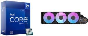 CPU CPU Cooler Combo -  Intel BX8071512900KF Bundle with  darkFlash DH360D BLACK