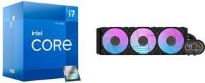 CPU CPU Cooler Combo -  Intel BX8071512700 Bundle with  darkFlash DH360D BLACK