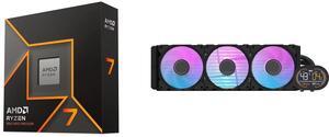 CPU CPU Cooler Combo -  AMD 100-100001404WOF Bundle with  darkFlash DH360D BLACK