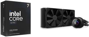 CPU CPU Cooler Combo -  Intel BX80768265KF Bundle with  NZXT RL-KN240-B1