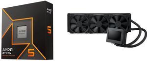 CPU CPU Cooler Combo -  AMD 100-100001405WOF Bundle with  ASUS ROG RYUJIN III 360