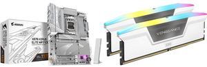 [Motherboard][RAM]GIGABYTE X870 AORUS ELITE ICE and CORSAIR Vengeance RGB (White) 32GB Cl36 -$315 - $15MIR = $300