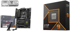 Motherboard CPU Combo -  MSI MAG X870 TOMAHAWK WIFI Bundle with  AMD 100-100000662WOF