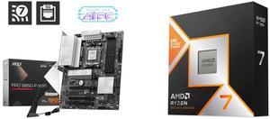 Motherboard CPU Combo -  MSI PRO B850-P WIFI Bundle with  AMD 100-100001084WOF