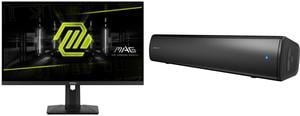 Monitor Speakers Combo -  MSI MAG274QRF QD E2 Bundle with  Creative Labs 51MF8395AA000