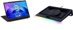 2-in-1 Laptops Accessories - Laptop Cooling Combo -  MSI Summit E13 AI Evo A1MTG Bundle with  RAZER RC21-02300100-R3UC