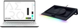 Laptop Accessories - Laptop Cooling Combo -  GIGABYTE AERO 14 OLED 9MF-E2USBB4SH Bundle with  RAZER RC21-02300100-R3UC