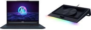 Laptop Accessories - Laptop Cooling Combo -  MSI Stealth 16 AI Studio A1VHG-252US Bundle with  RAZER RC21-02300100-R3UC