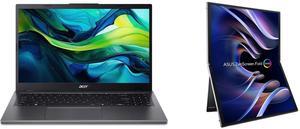 Laptop Monitor - Portable & Touchscreen Combo - Acer America NX.KTPAA.001 Bundle with ASUS 90LM09EV-B011B0 Laptop Monitor - Portable & Touchscreen Combo - Acer America NX.KTPAA.001 Bundle with ASUS 90LM09EV-B011B0