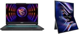 Laptop Monitor - Portable & Touchscreen Combo - MSI A13VE-218US Bundle with ASUS 90LM09EV-B011B0 Laptop Monitor - Portable & Touchscreen Combo - MSI A13VE-218US Bundle with ASUS 90LM09EV-B011B0